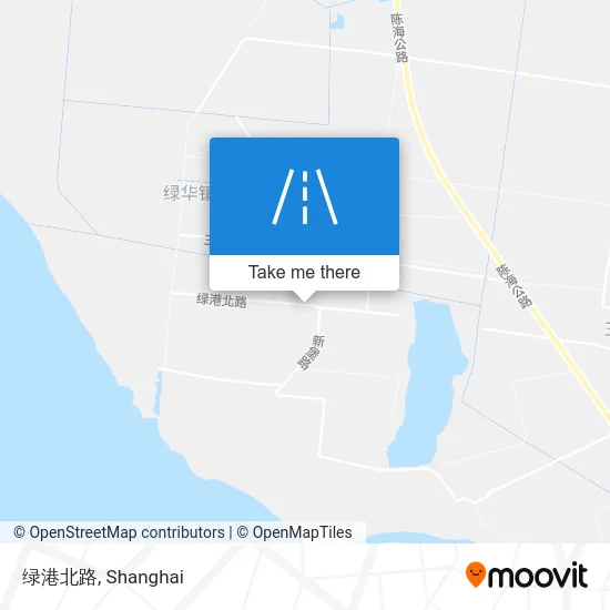 绿港北路 map