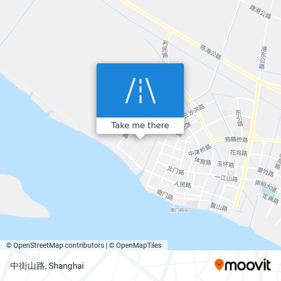 中街山路 map