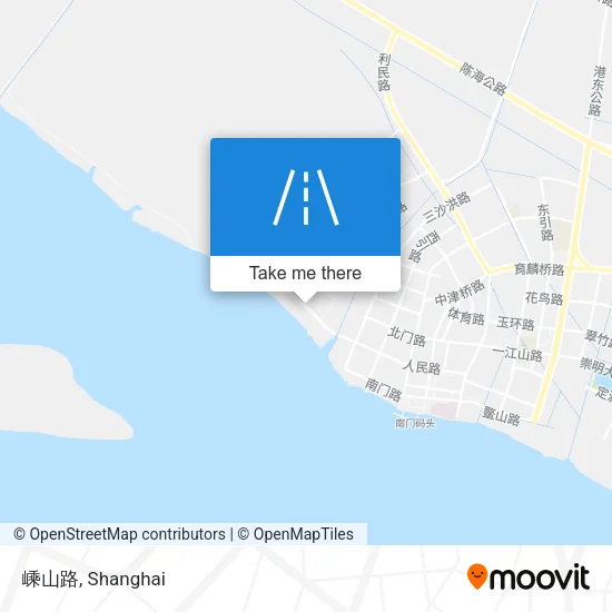 嵊山路 map