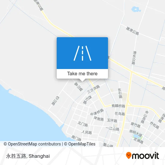 永胜五路 map