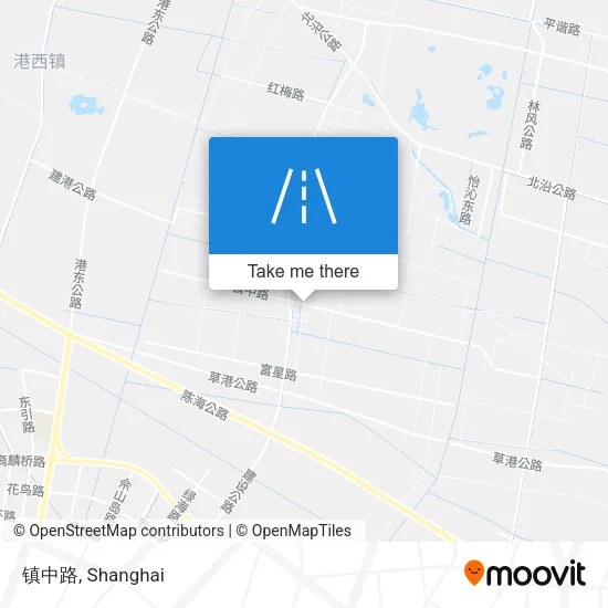 镇中路 map