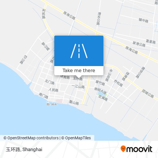 玉环路 map