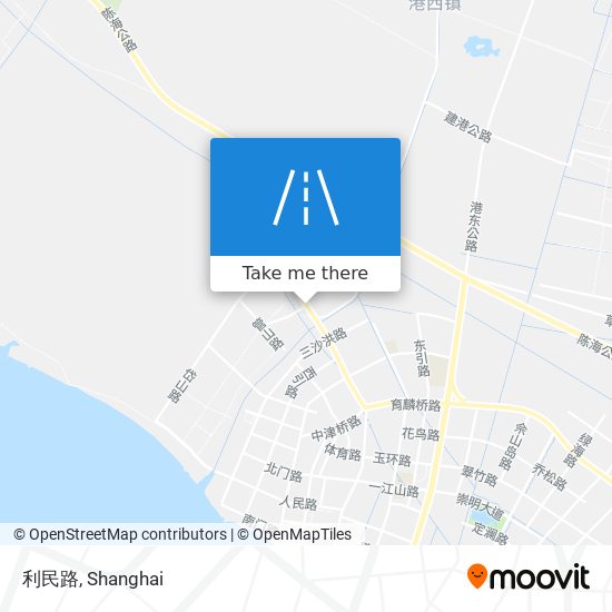 利民路 map