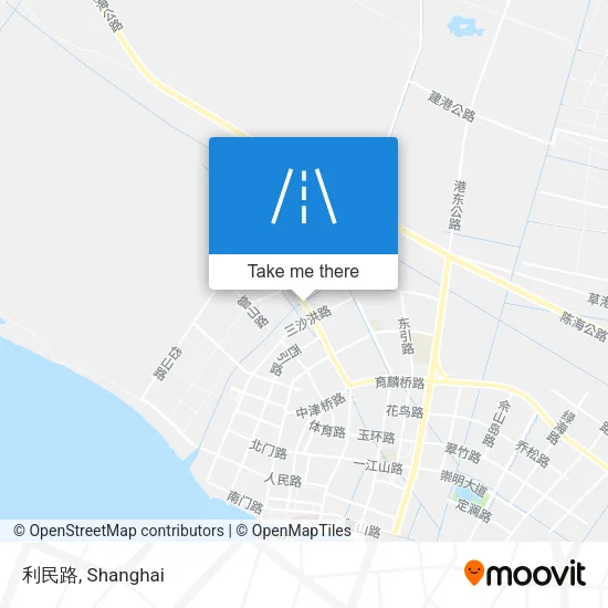利民路 map