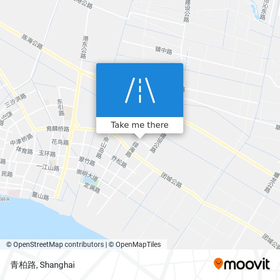 青柏路 map