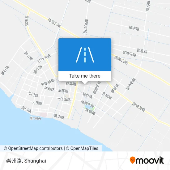 崇州路 map