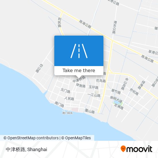 中津桥路 map