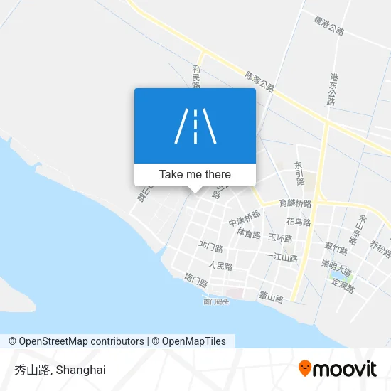 秀山路 map
