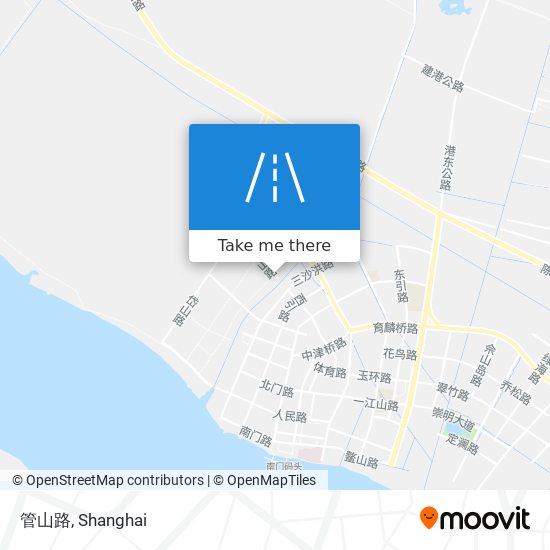 管山路 map