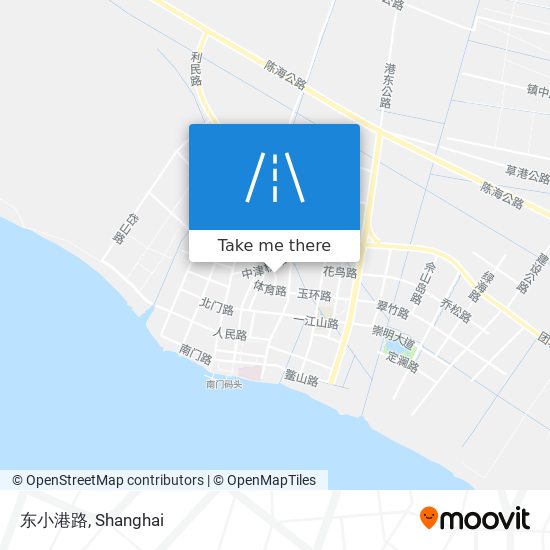 东小港路 map