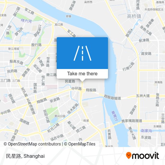 民星路 map