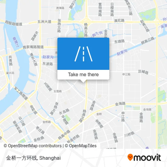 金桥一方环线 map
