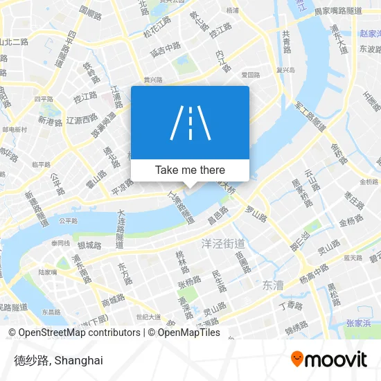 德纱路 map
