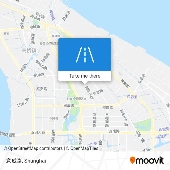 意威路 map