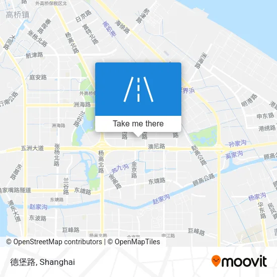 德堡路 map