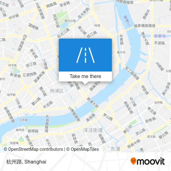 杭州路 map