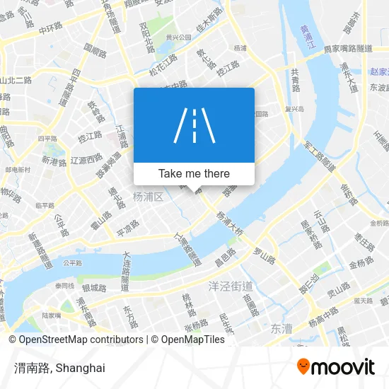 渭南路 map