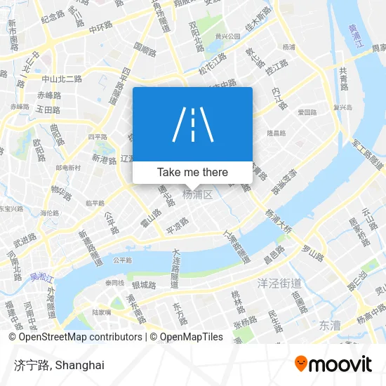 济宁路 map
