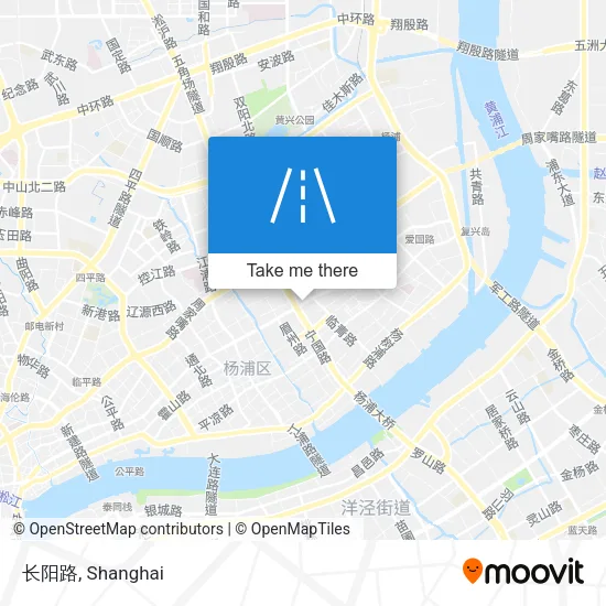 长阳路 map