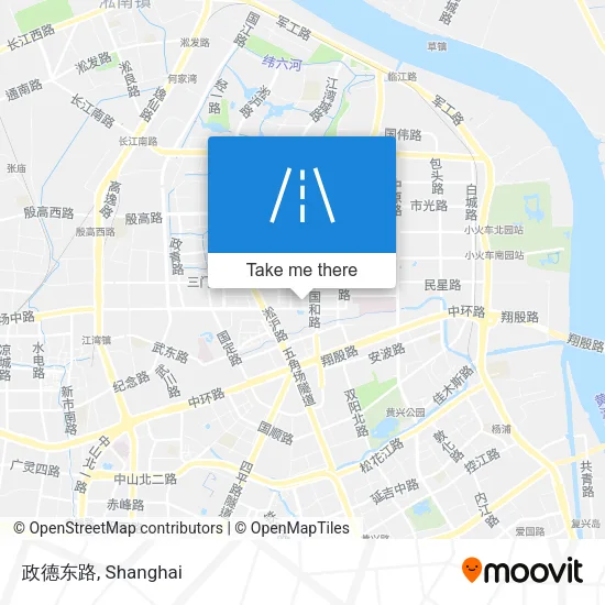 政德东路 map