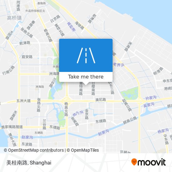 美桂南路 map