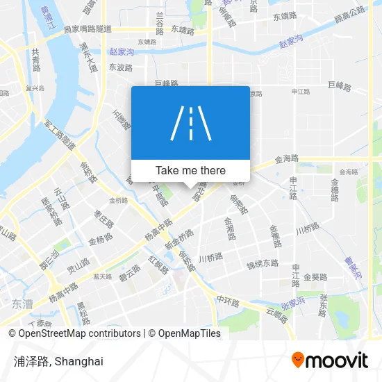 浦泽路 map