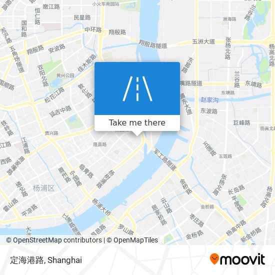 定海港路 map