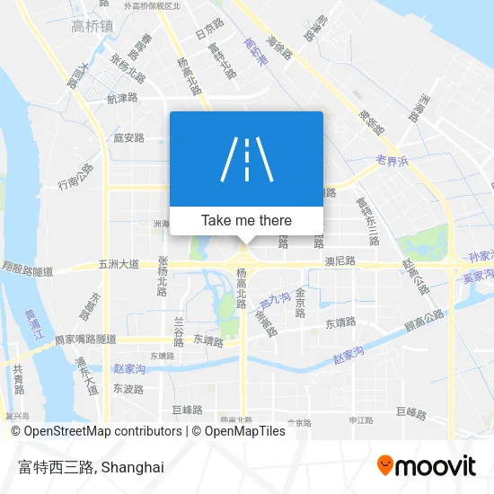 富特西三路 map
