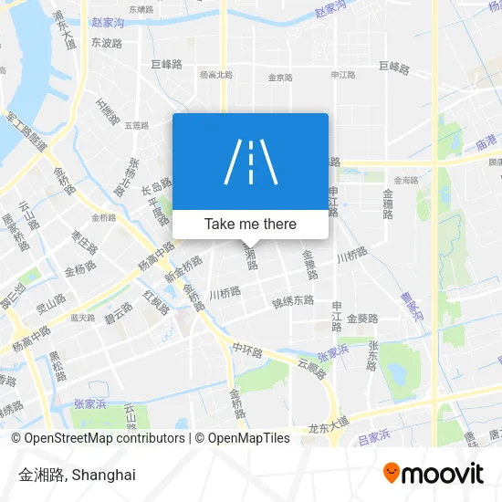 金湘路 map