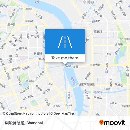 翔殷路隧道 map