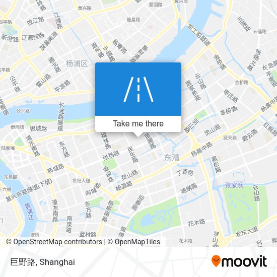 巨野路 map