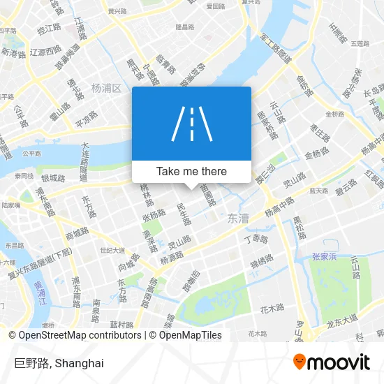 巨野路 map