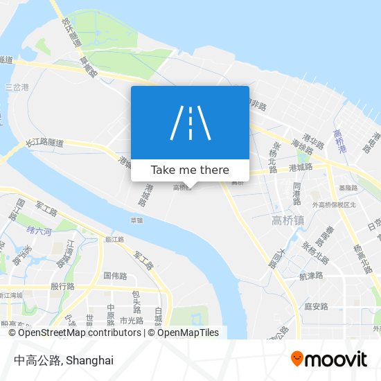 中高公路 map