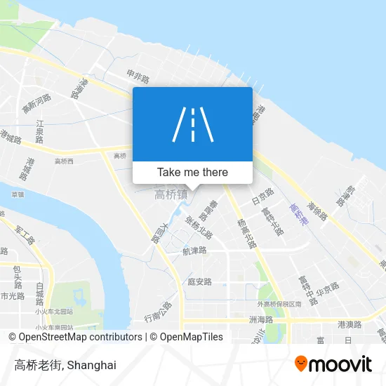 高桥老街 map