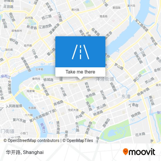 华开路 map