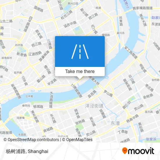 杨树浦路 map