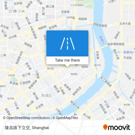 隆昌路下立交 map