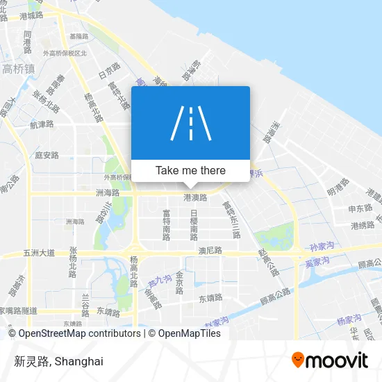 新灵路 map