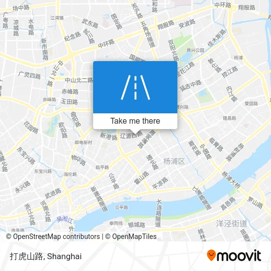 打虎山路 map