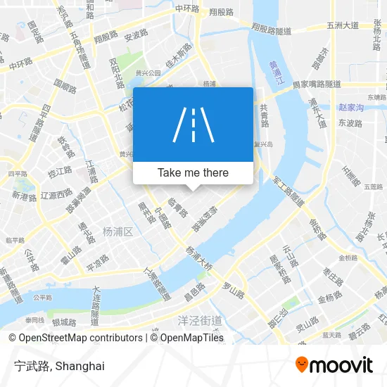 宁武路 map