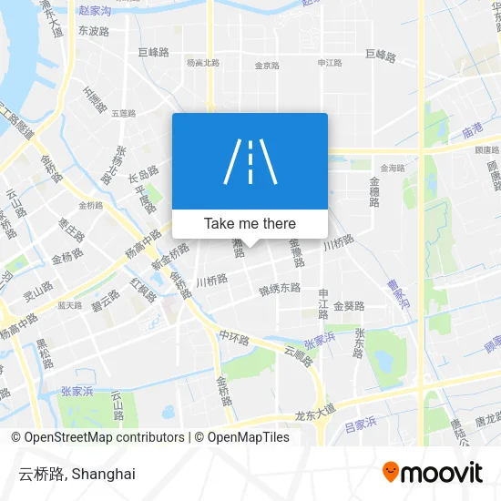 云桥路 map