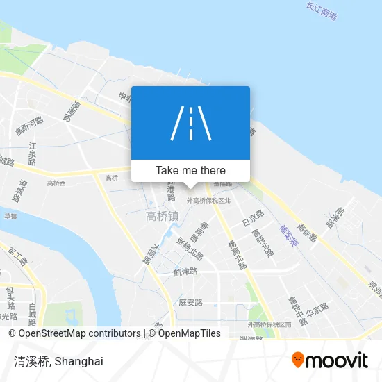 清溪桥 map