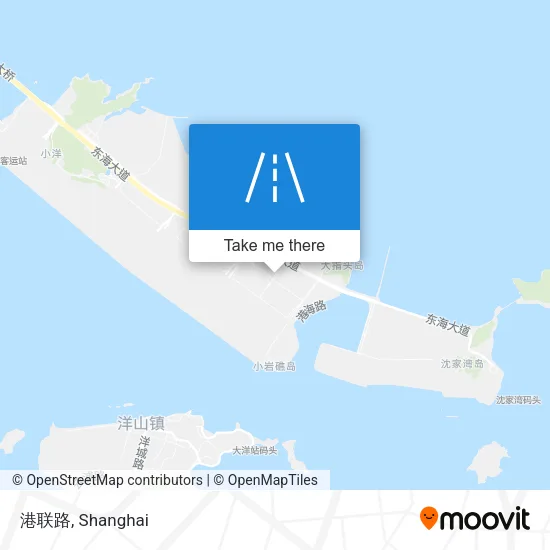 港联路 map