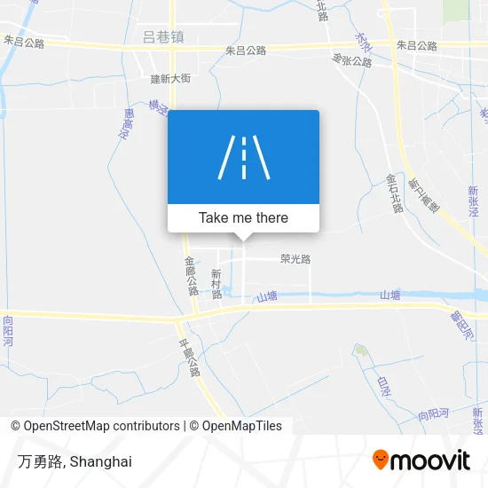 万勇路 map