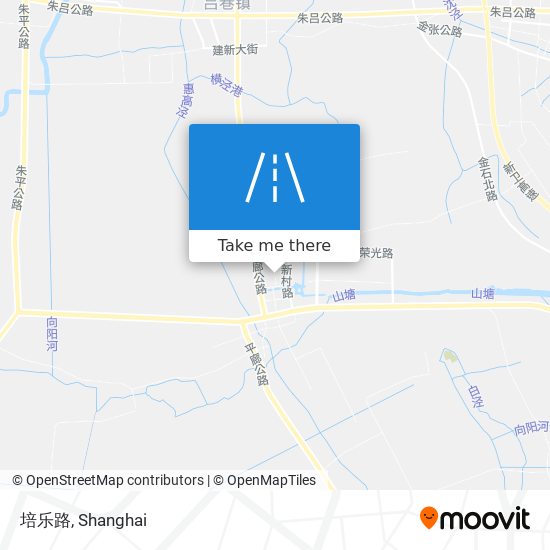 培乐路 map