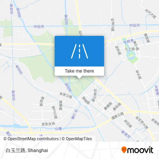 白玉兰路 map
