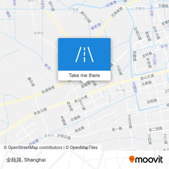 金瓯路 map