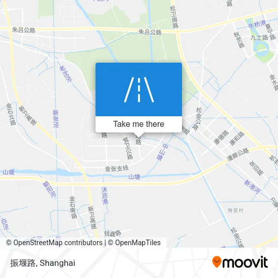 振堰路 map