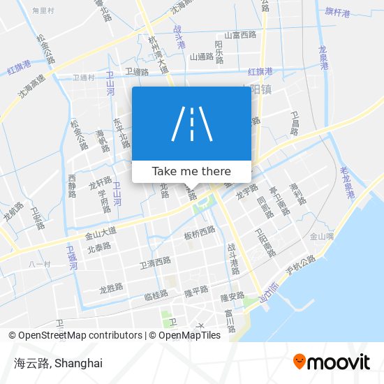 海云路 map