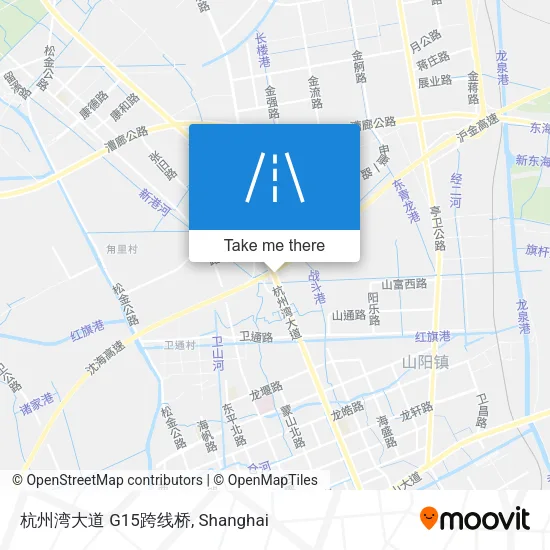 杭州湾大道 G15跨线桥 map
